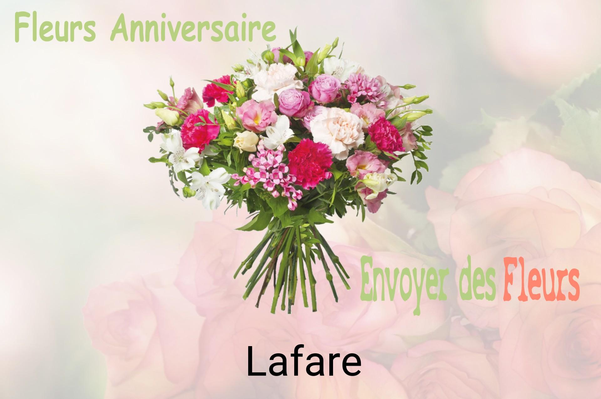 Bouquet de fleurs d’anniversaire livré à Lafare